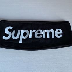 NEW SUPREME HEADBAND HAT BLACK HEAD BAND 