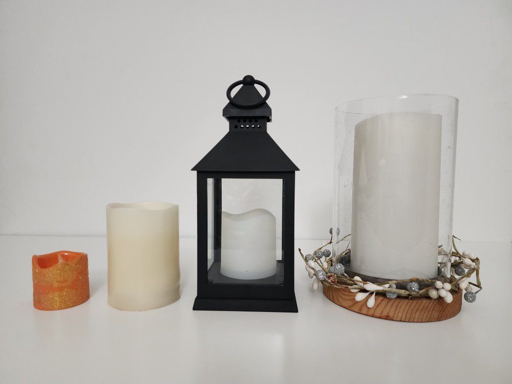 Candles With LED Flameless Lot
