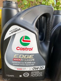 Castrol Motor Oil 0W-20 Synthetic
