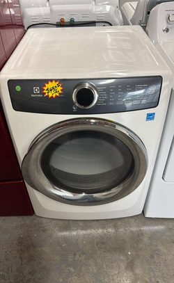 Electrolux Front Load Steam Dryer – Stackable, White