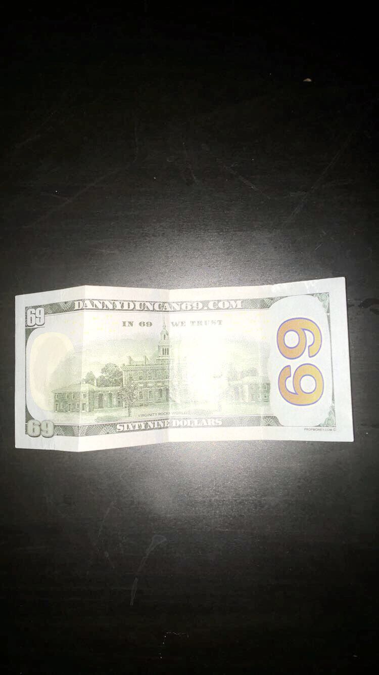 Danny Duncan 69 dollar bill for Sale in Scottsdale, AZ - OfferUp
