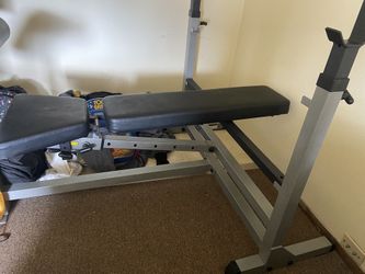 Olympic Bench Press Setup
