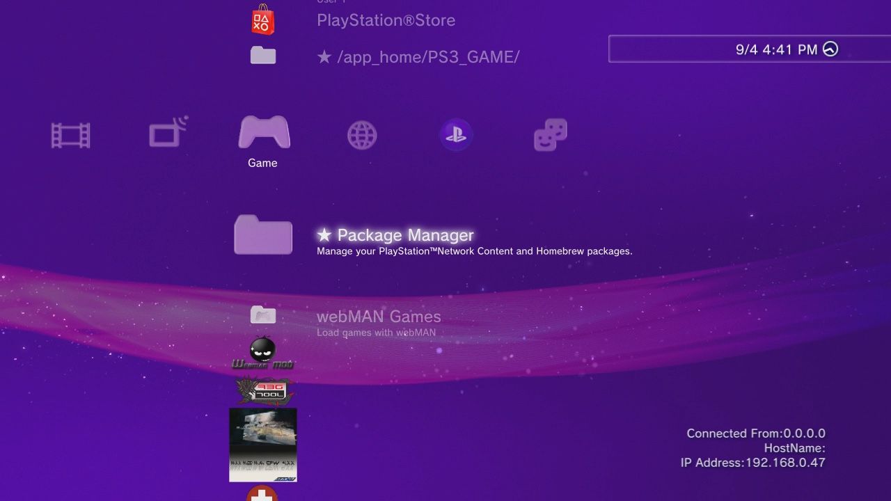 Jailbreak Sony PlayStation 3 Slim Running 4.82.2 Dex Rebug CFW “Ready Online”