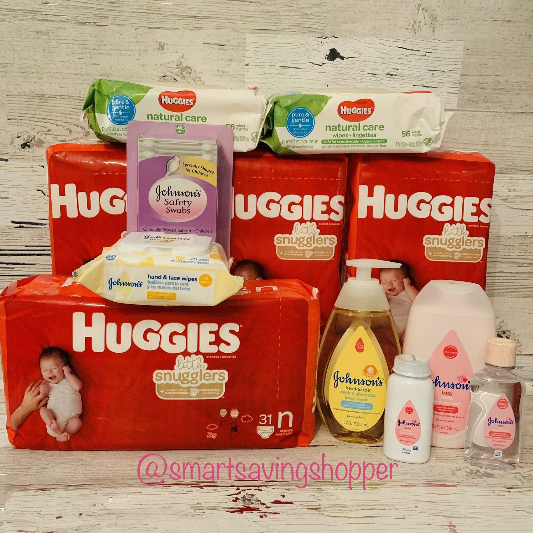 Newborn diaper bundles baby shower gift