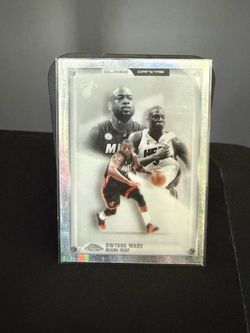 Dwayne Wade Topps Chrome Class Canvas