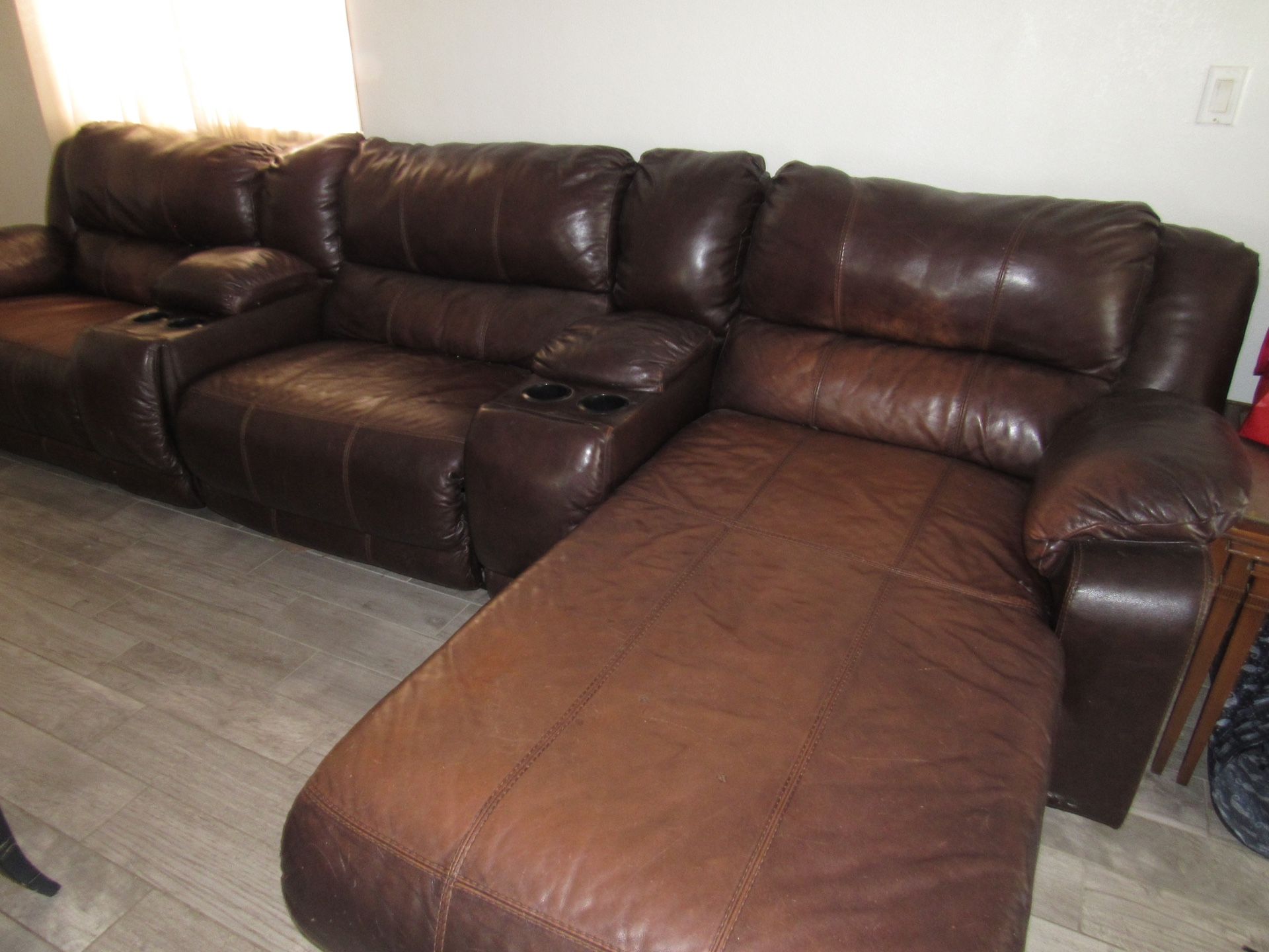 Leather Couches