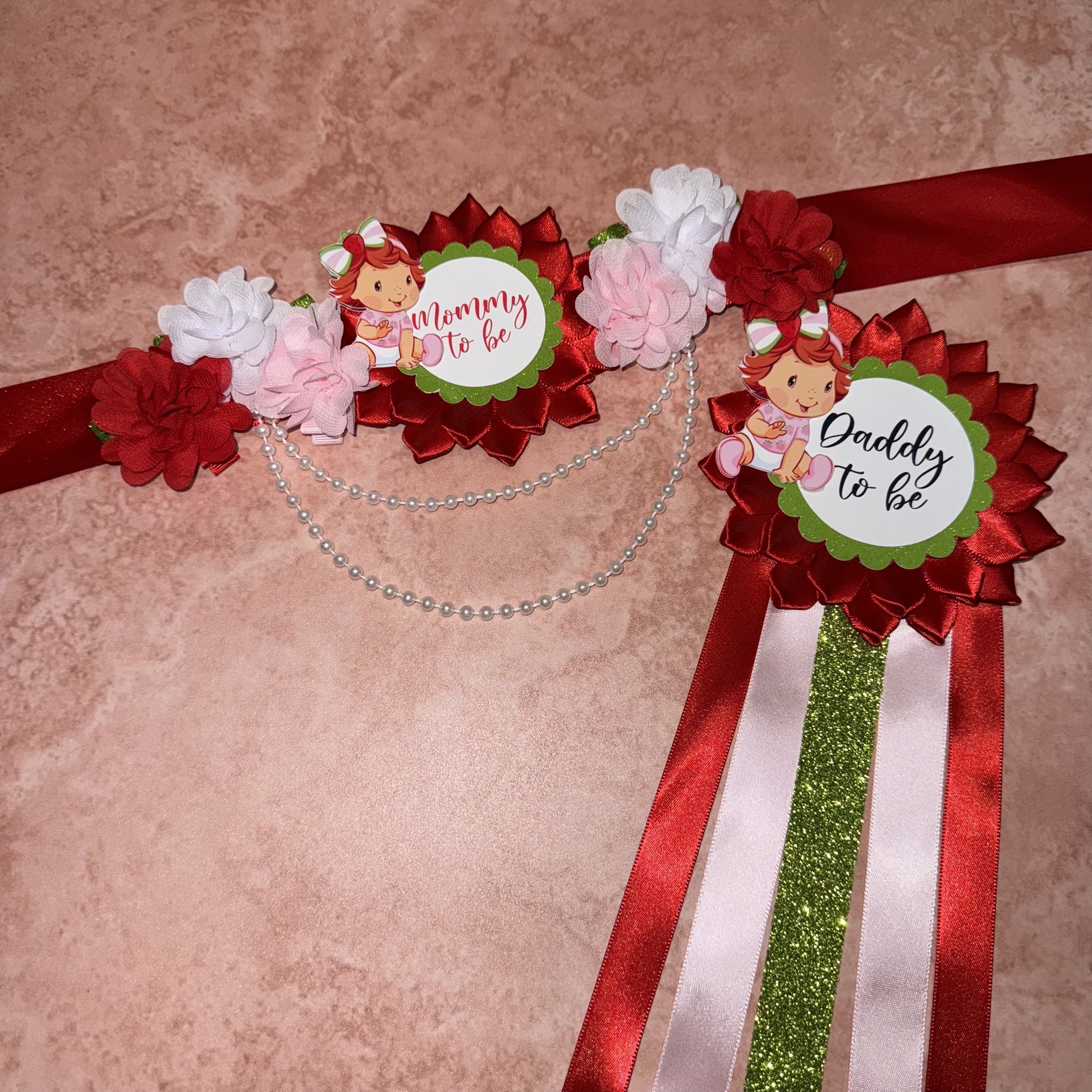 Pregnancy Sash And daddy Pin…
