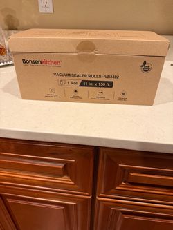 Bonsenkitchen Vacuum Sealer Roll 11in x 150ft