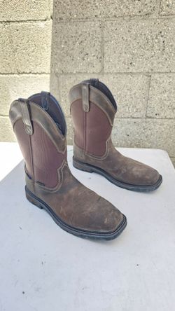 Size 10.5 D Ariat Work Boots Steel Toe