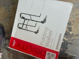 2 Equate Folding Walker with Wheels