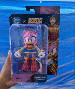 Sonic x DC Amy (Wonder Woman) 5” Action Figure
