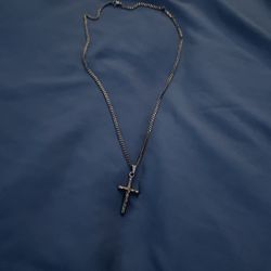 15k Gold Cross Chain