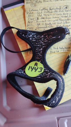 Vibrant Life Black Cat Harness (Small)