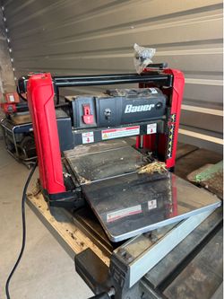 Bench top 12” planer