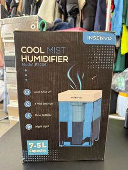 INSENVO 7.5L Cool Mist Humidifier