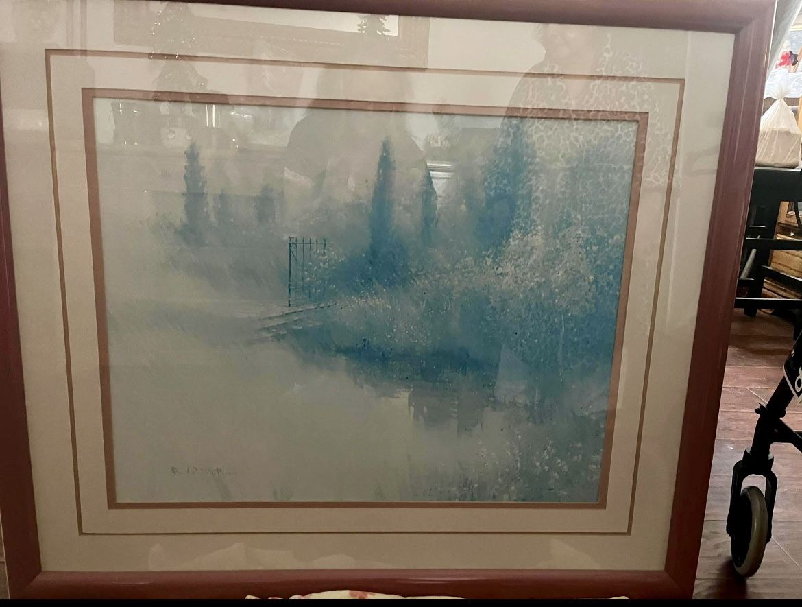 Free Blue Forest Picture
