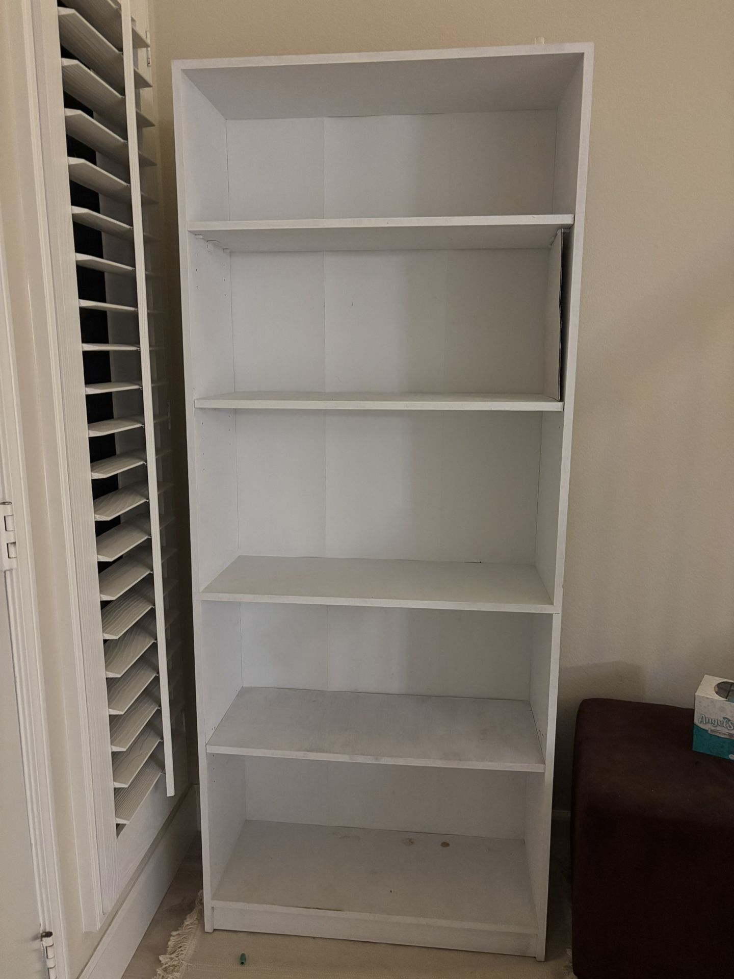 White Bookshelf