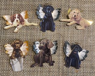 Puppy Paradise ornaments collection