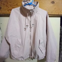 Banana Republic  Light Pink/tan Women's Coat