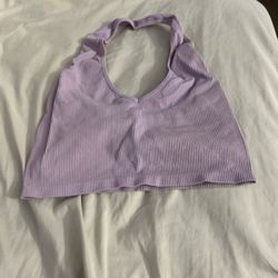 S/M Light Lavender Halter Top