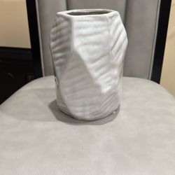 White Ceramic Vase 