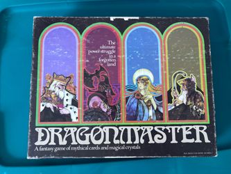 1981 Dragonmaster Fantasy Card Game Milton Bradley Complete