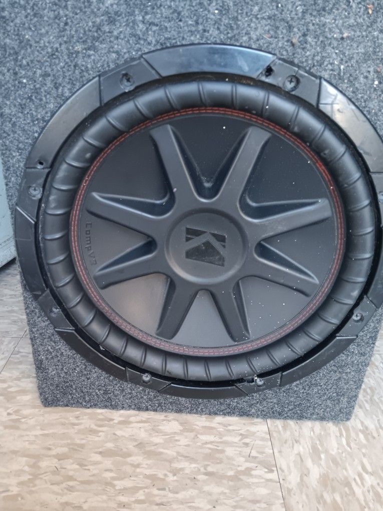 12" KICKER AND AMP