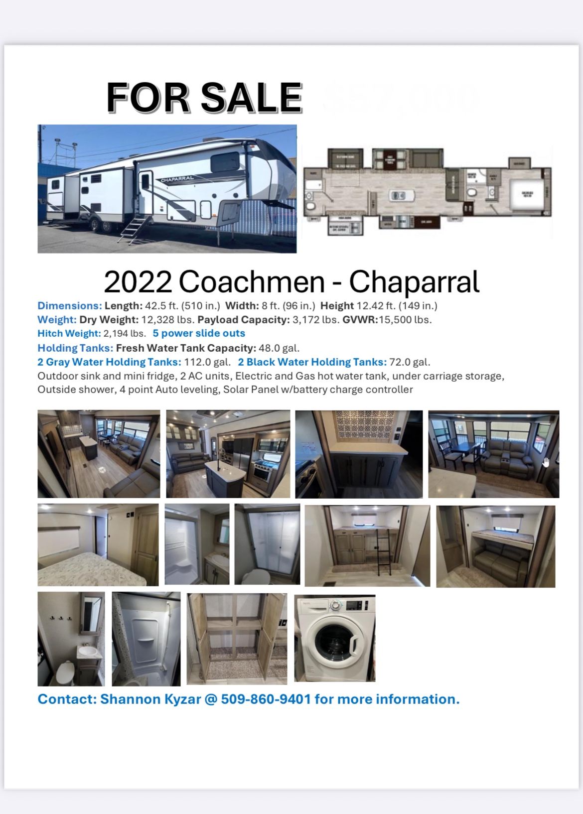 2022 Coachman Chaparral