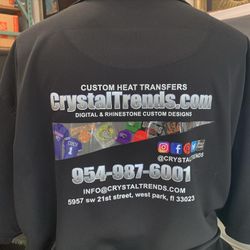 Custom Heat Transfers And Rhinestone Designs