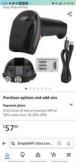 Wireless Barcode Scanner