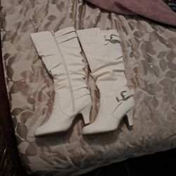 Women  Boots And Purse