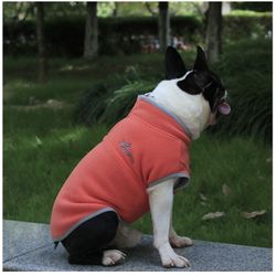 Cold Weather Fleece Dog Vest for Small Dog