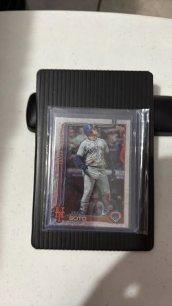 Juan Soto Topps New York Mets Baseball Card