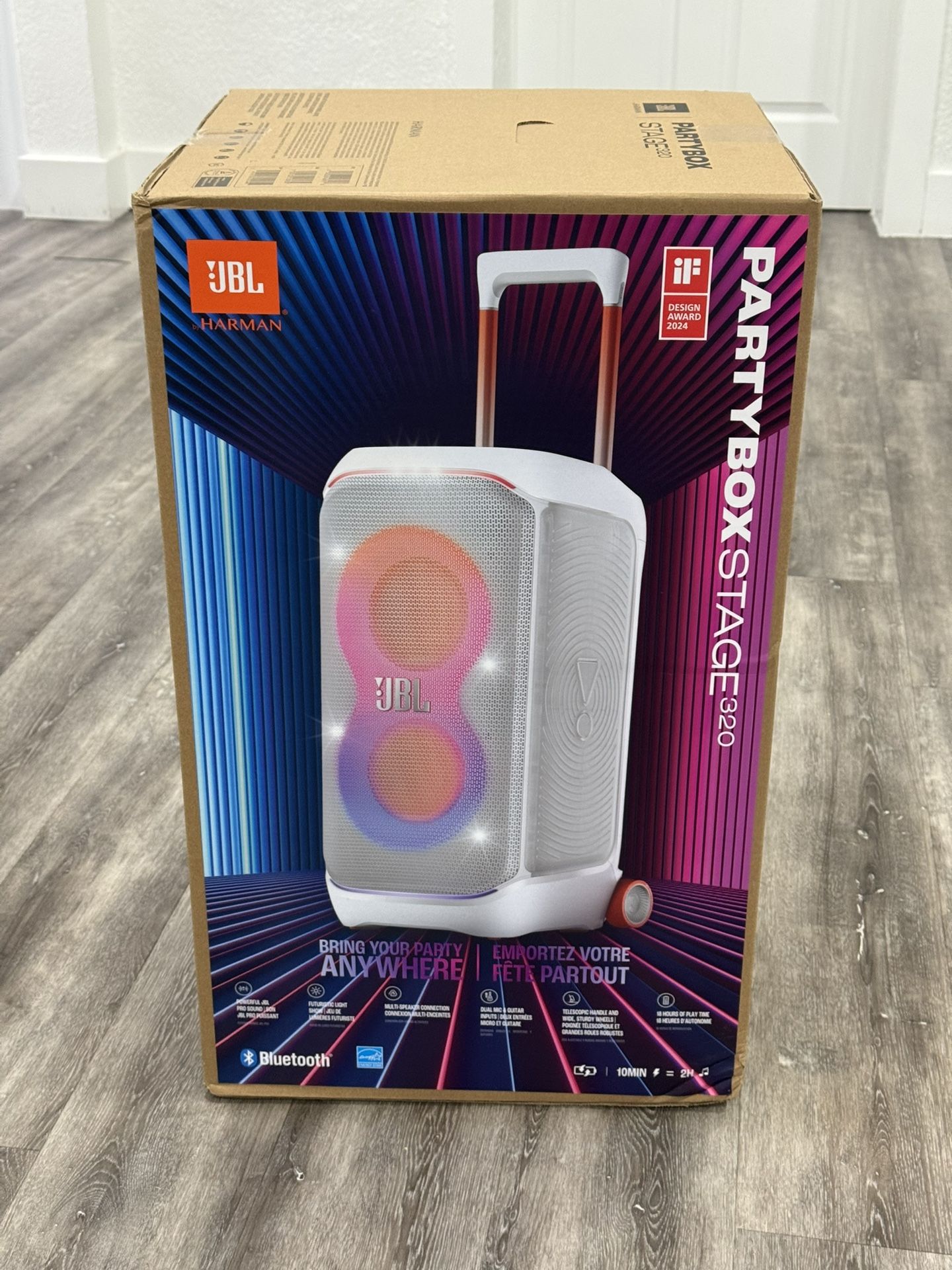 JBL Partybox 320 speaker Bluetooth bocinas parlantes equipos de música