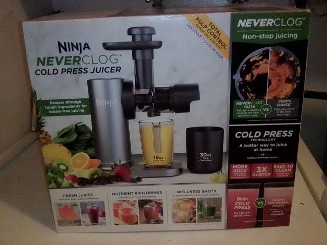 Ninja Never Clog Press Juicer