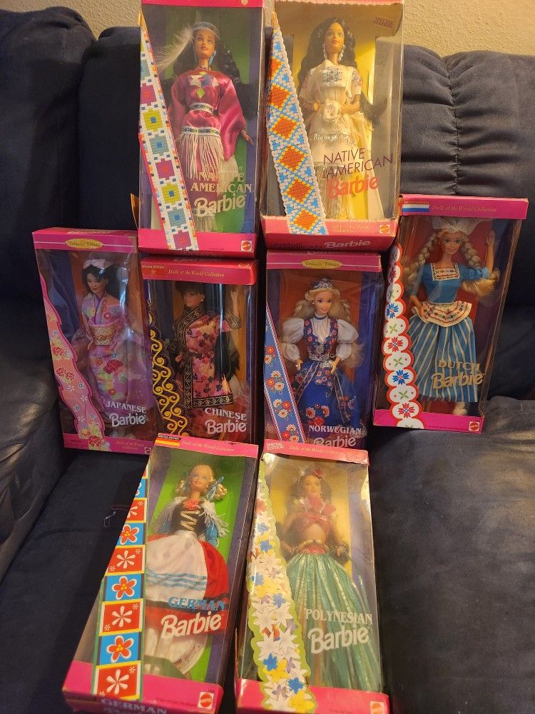 MY CHILDHOOD BARBIE COLLECTION