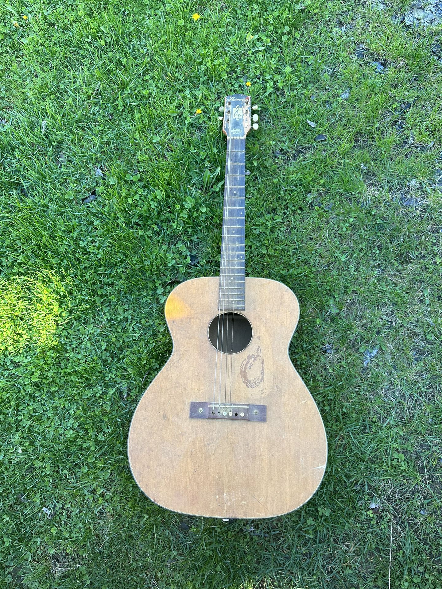 Old Made In USA Guitar 