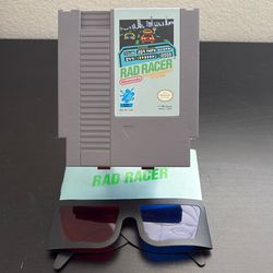 Original Nintendo Game Rad Racer
