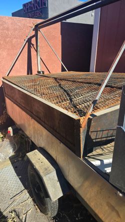 Bbq trailer grill