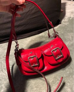 Coach Ashton Bag Crossbody In Leather Red