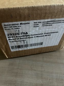 Accord motor mount