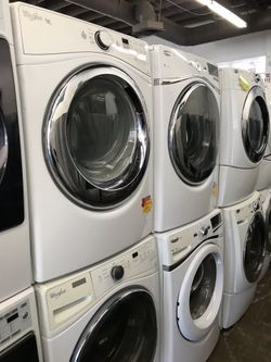 Whirlpool washer and dryer