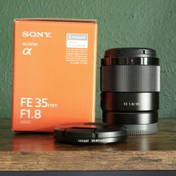 Sony FE 35mm F1.8 Lens