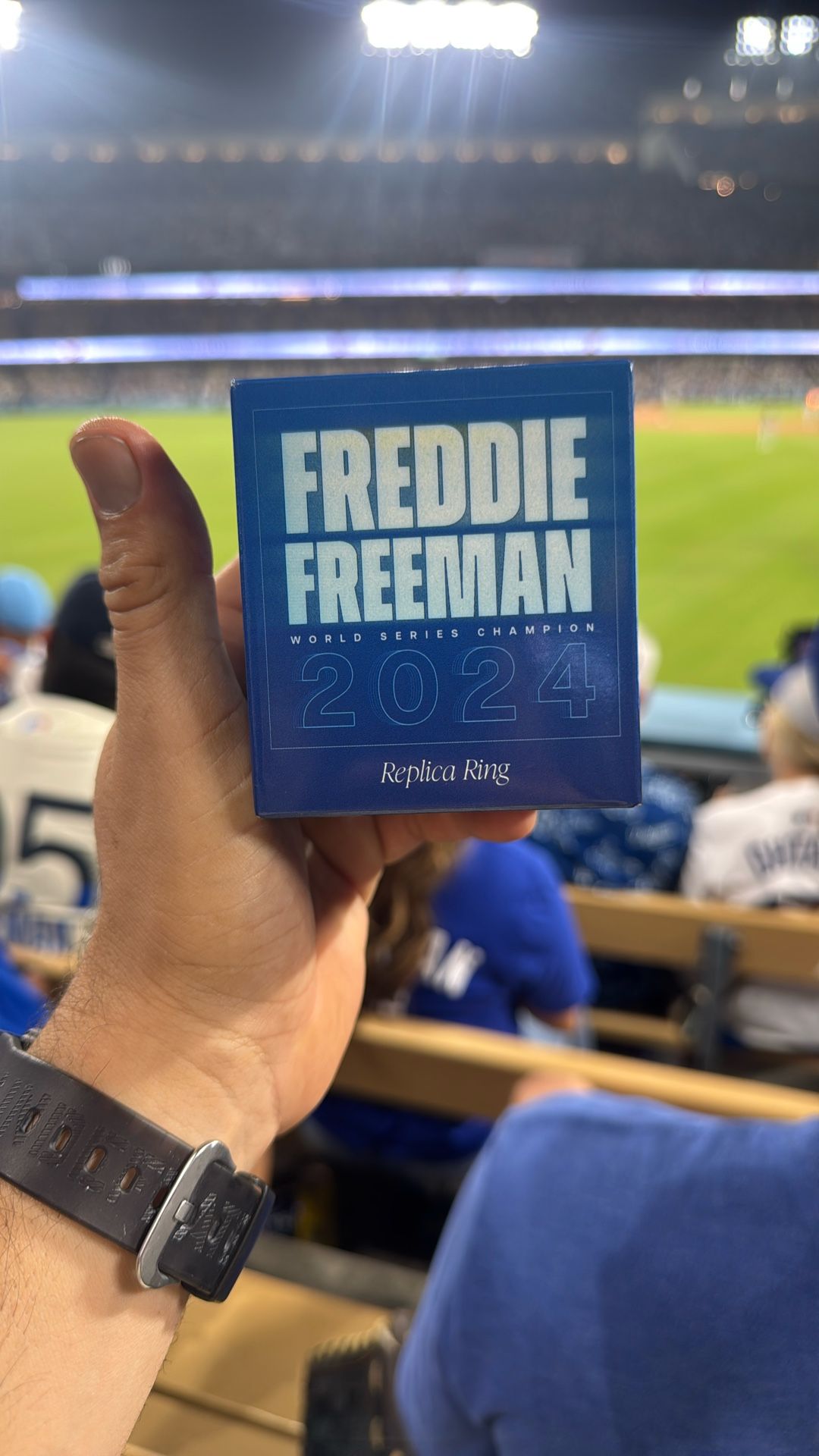 Freddie Freeman Replica World Series Ring 2024