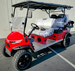 2026 Voyager Patriot 6-Passenger Non-Lifted 72-Volt Lithium Street Legal LSV Golf Cart