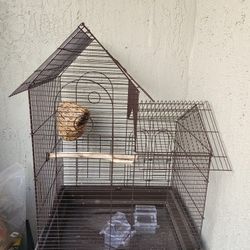 Bird Cage With Stand 