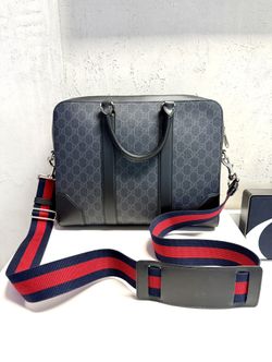 GUCCI Black Medium Briefcase