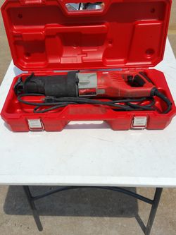 Milwaukee orbital Super Sawzall Reciprocating saw