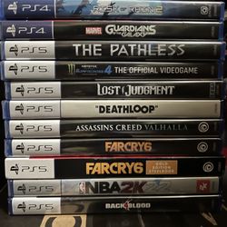 PlayStation Games Brand New Sealed