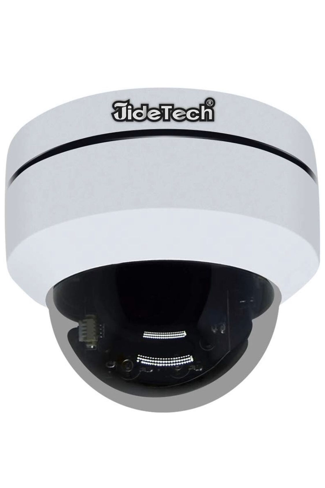 NEW!! HD 1080P PTZ Outdoor POE Security IP Dome Camera with 4X Optical Zoom Pan/Tilt/4X Motorized Zoom, Dome Style for Ceiling Installation